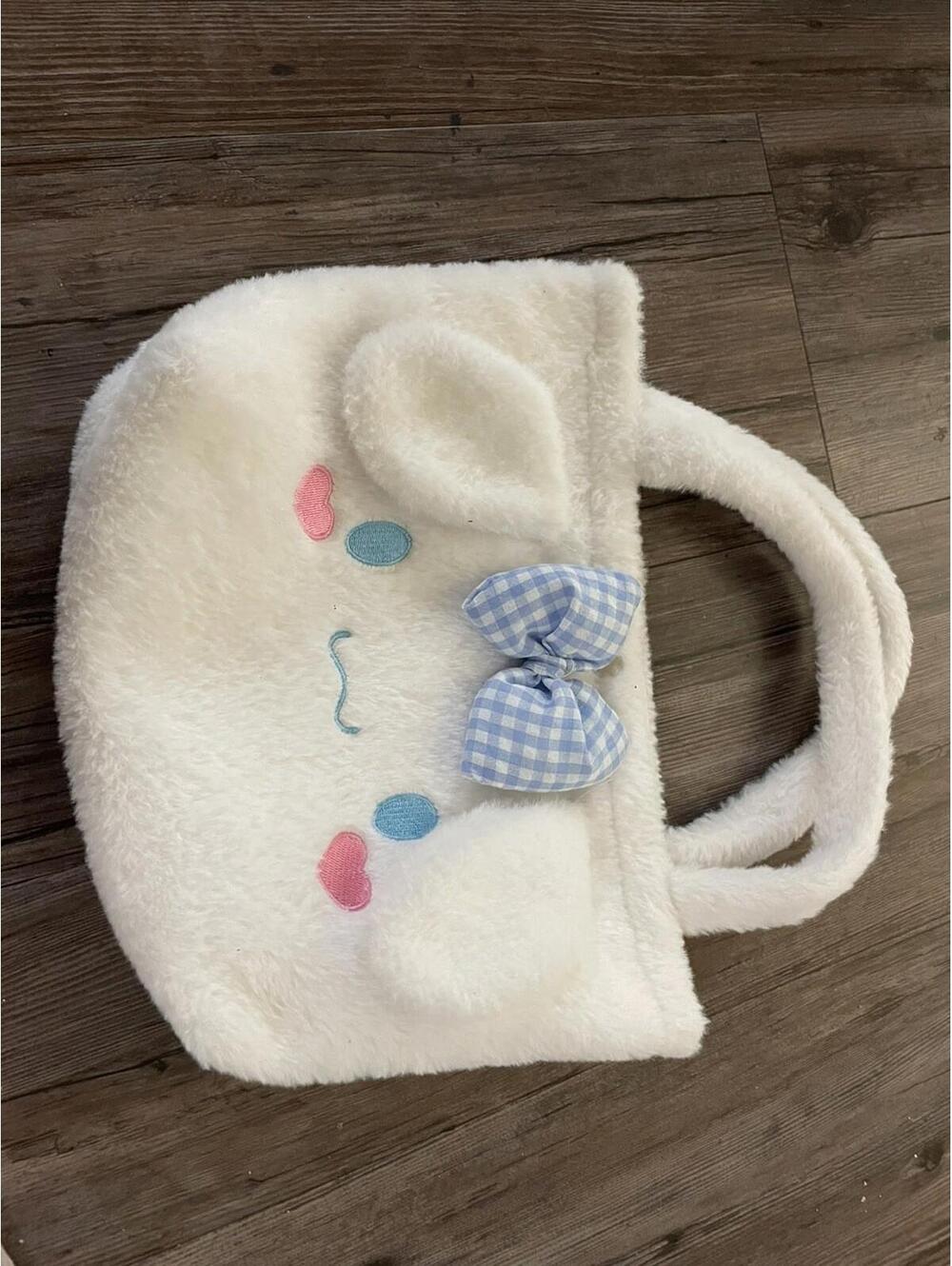 Sanrio Cinnamoroll Cute Plush Bag Tote Japan